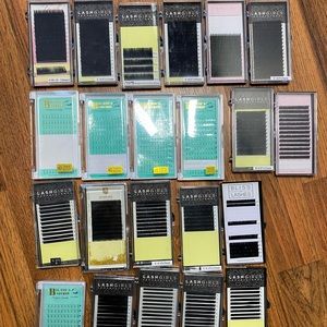 Lashes for lash extension artists